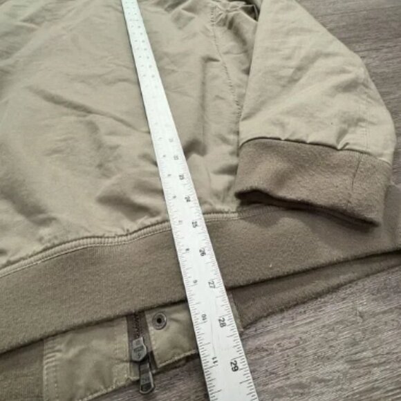 John Varvatos Jacket Mens 2XL Field Jacket Utility Full Zip Military Ribbed Hem - Picture 10 of 11